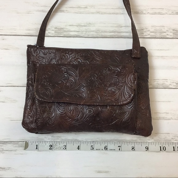 Handmade Faux Leather Purse - Picture 8 of 9